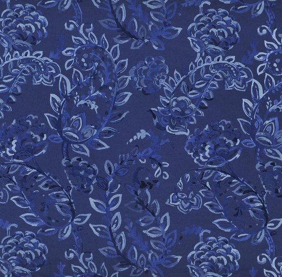 Indigo Bleu Fabrics | Beldi - Bleu | Tessuti decorative | Designers Guild