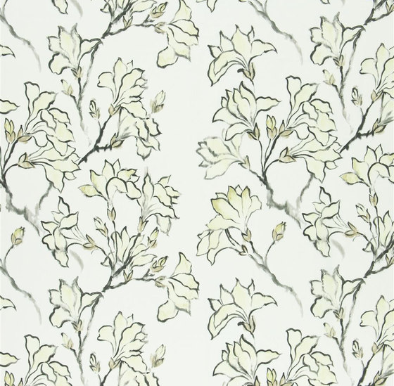 Kimono Blossom Fabrics | Magnolia Tree - Ecru | Tessuti decorative | Designers Guild
