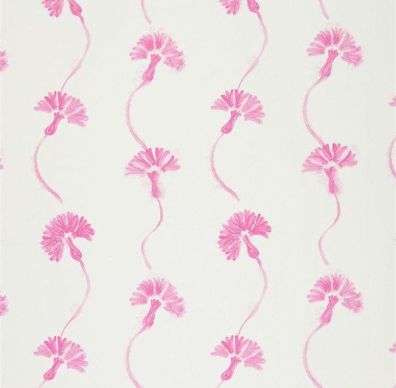 Kimono Blossom Fabrics | Shirotae - Peony | Dekorstoffe | Designers Guild