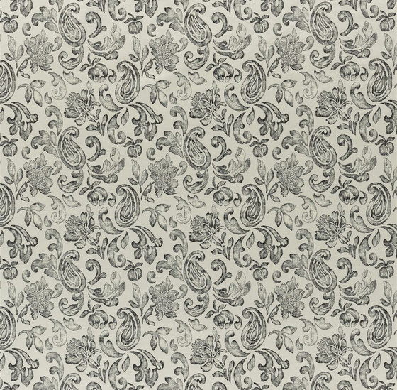 Marlena Fabrics | Cynthia - Slate | Tessuti decorative | Designers Guild