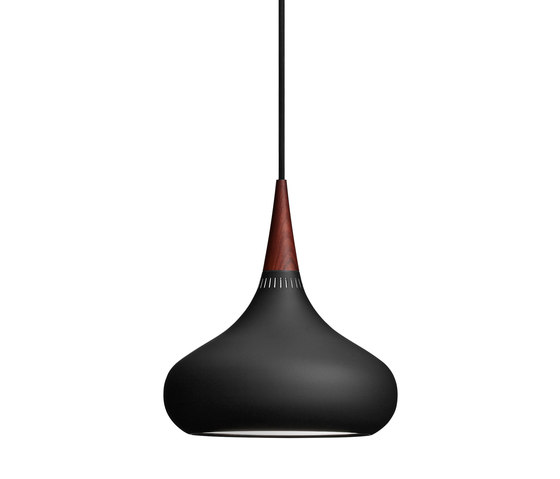 Orient™ | Pendant | P1 | Black | Rosewood suspension | Lámparas de suspensión | Fritz Hansen