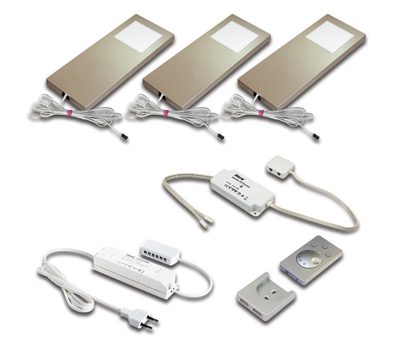 Dynamic LED Slim-Pad F | Lampade per mobili | Hera