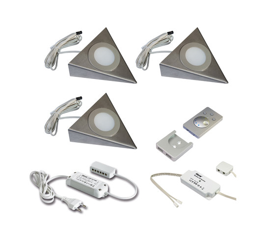 Dynamic UL 2-LED F | Lampade per mobili | Hera