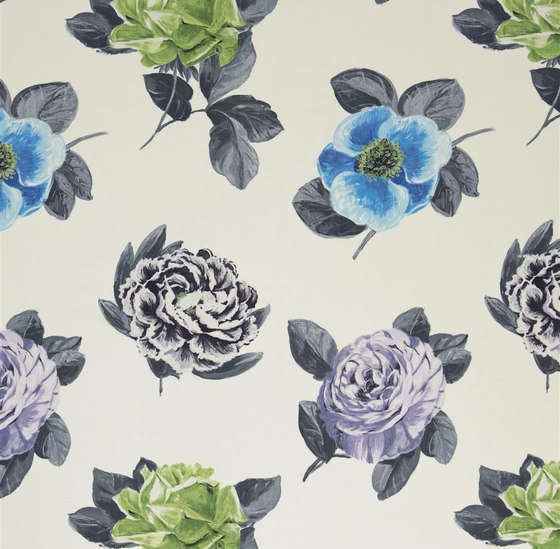 Pavonia Fabrics | Pavonia - Cobalt | Tessuti decorative | Designers Guild