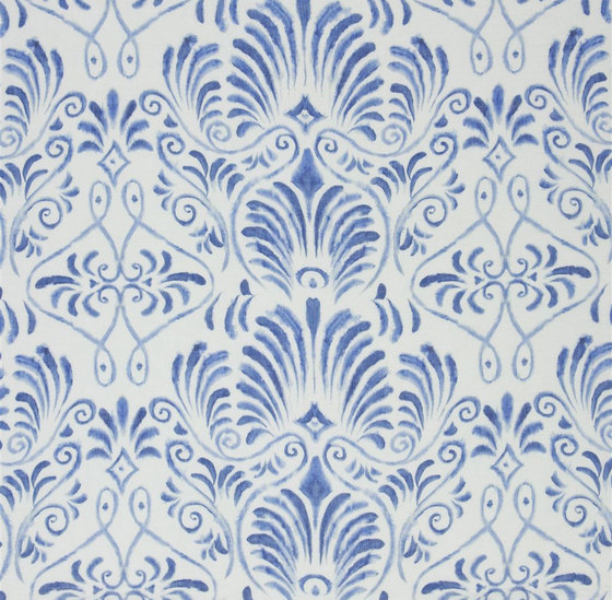 Pavonia Fabrics | Bacchus - Indigo | Tessuti decorative | Designers Guild