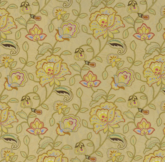 St. James's Fabrics | Boleyn - Peridot | Tissus de décoration | Designers Guild