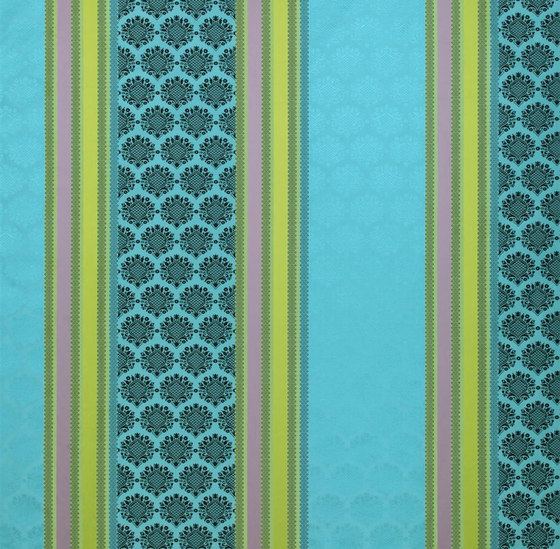 Taillandier Fabrics | Perrault - Turquoise | Drapery fabrics | Designers Guild