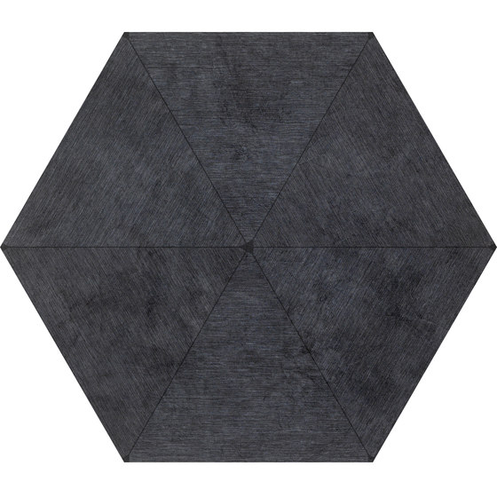 Falso Nueve Black Hexagon | FN60B | Keramik Fliesen | Ornamenta