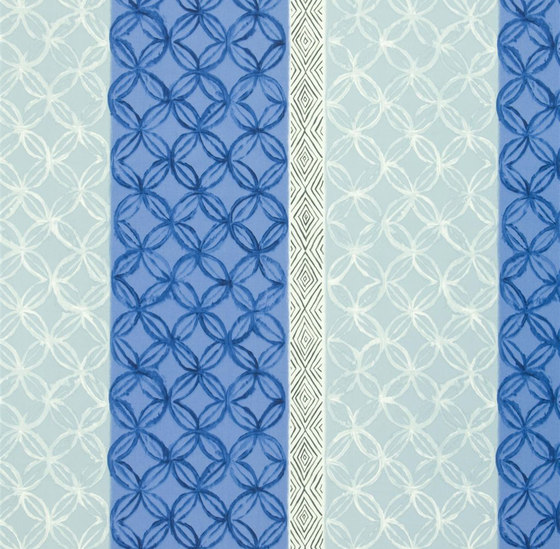 Amrapali Fabrics | Ottelia - Cobalt | Dekorstoffe | Designers Guild