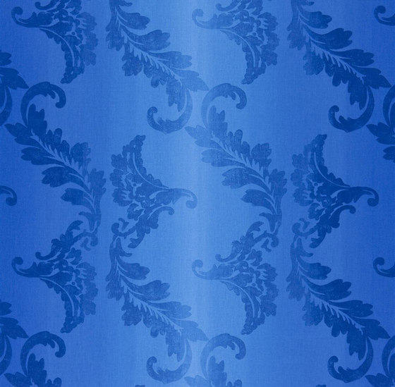Astrakhan Fabrics | Aksu - Cobalt | Tissus de décoration | Designers Guild