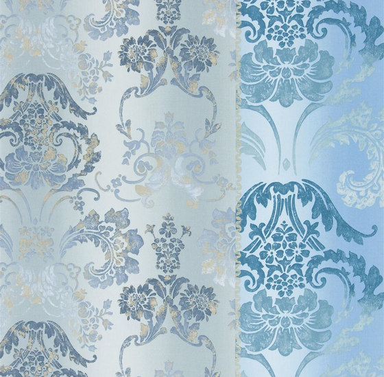 Astrakhan Fabrics | Kashgar - Zinc | Tessuti decorative | Designers Guild