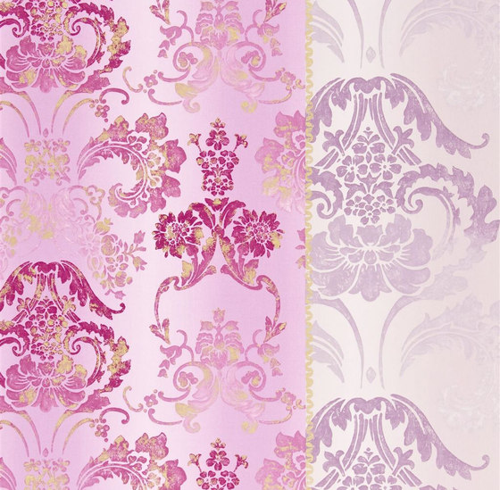 Astrakhan Fabrics | Kashgar - Orchid | Tissus de décoration | Designers Guild