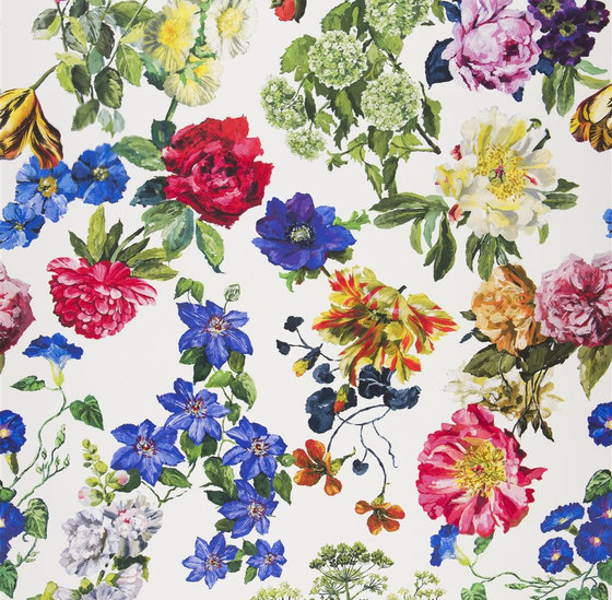 Astrakhan Fabrics | Rosa Alexandria - Magenta | Tissus de décoration | Designers Guild