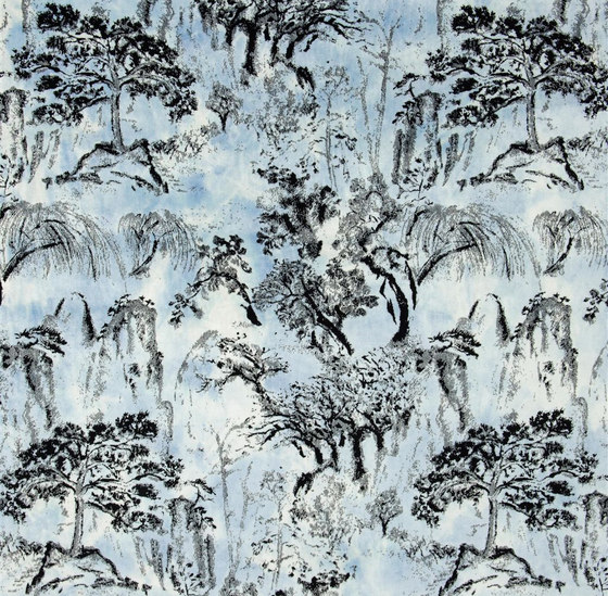 Aurelia Fabrics | Shanshui - Cloud | Tejidos decorativos | Designers Guild