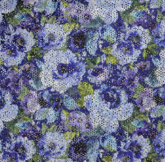 Boratti Fabrics | Mattiazzo - Cobalt | Tissus de décoration | Designers Guild
