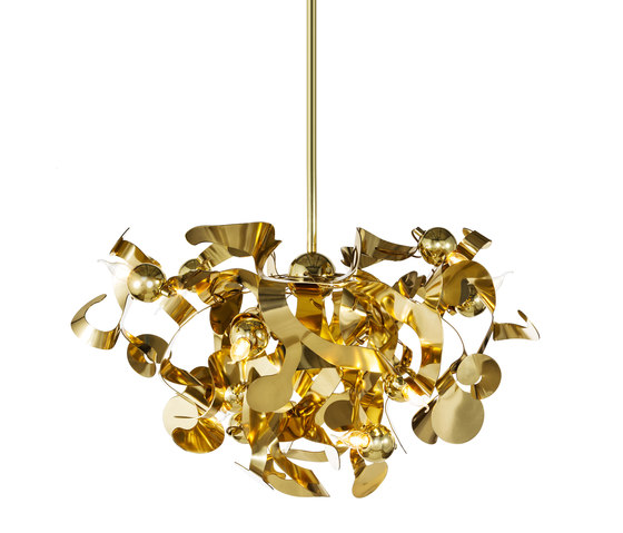 Kelp chandelier round | Kronleuchter | Brand van Egmond