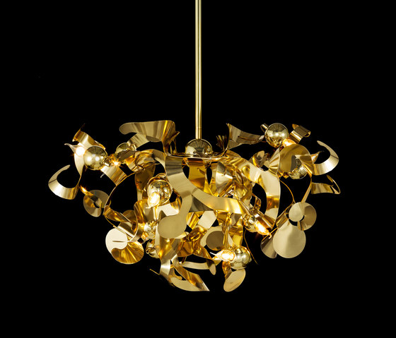 Kelp chandelier round | Kronleuchter | Brand van Egmond