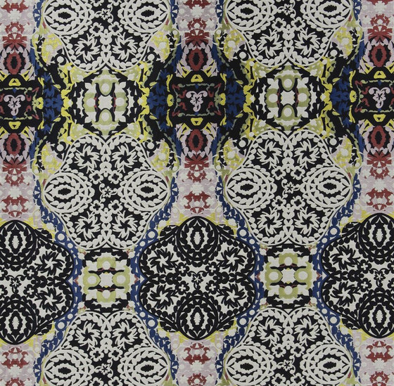 Carnets Andalous Fabrics | Souk - Multicolore | Tissus de décoration | Designers Guild