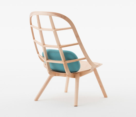 Nadia Lounge Chair Natural | Sessel | Meetee