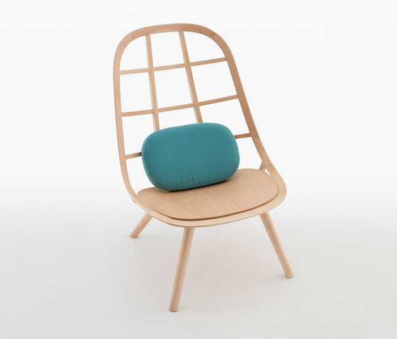 Nadia Lounge Chair Natural | Poltrone | Meetee