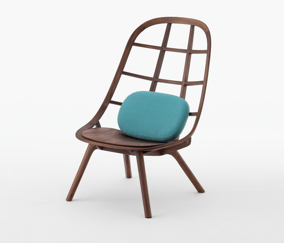 Nadia Lounge Chair WN | Sillones | Meetee
