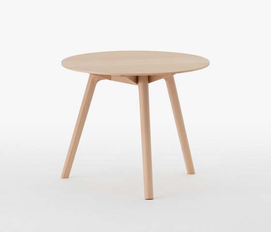 Nadia Side Table Round Natural | Mesas auxiliares | Meetee