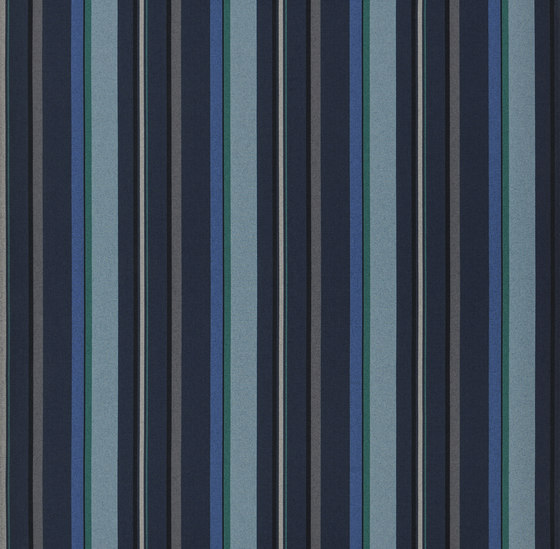 Tweed Fabrics | Webbing Stripe - Indigo | Tejidos decorativos | Designers Guild