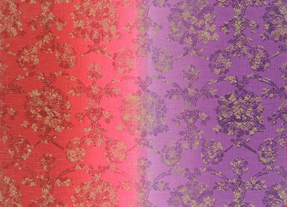 Madhuri Fabrics | Sukumala - Magenta | Tissus de décoration | Designers Guild