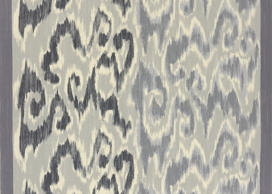Madhuri Fabrics | Sungadi - Graphite | Tissus de décoration | Designers Guild