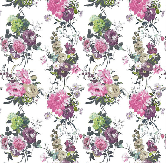 Orangerie Fabrics | Amrapali Ii - Rose | Tissus de décoration | Designers Guild
