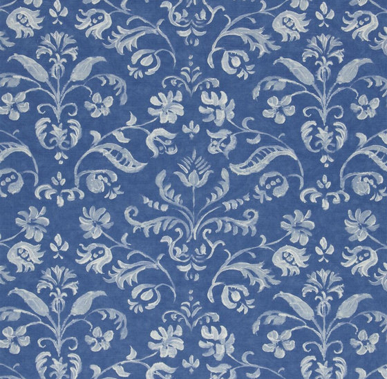 Pavonia Fabrics | Ceres - Indigo | Tessuti decorative | Designers Guild