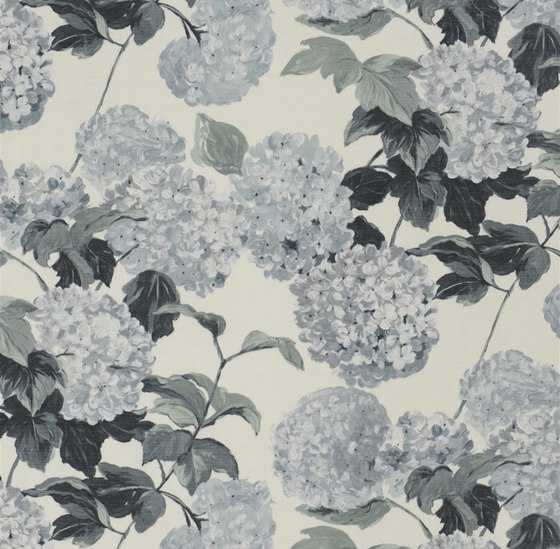 Pavonia Fabrics | Cassandra - Graphite | Tessuti decorative | Designers Guild
