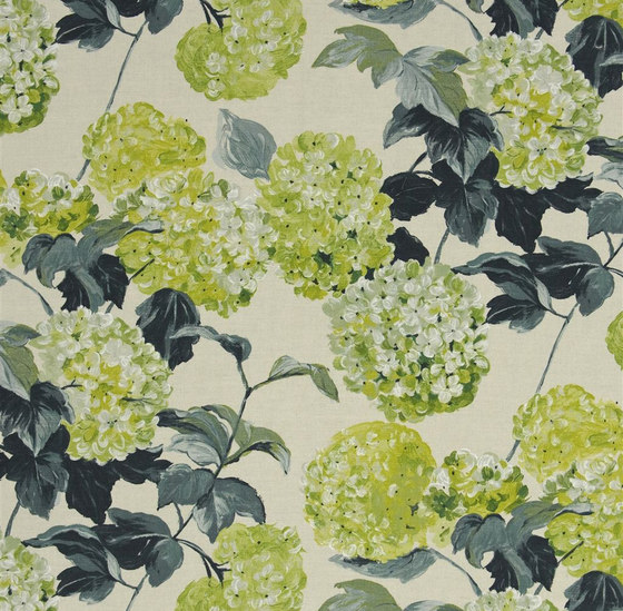 Pavonia Fabrics | Cassandra - Moss | Drapery fabrics | Designers Guild