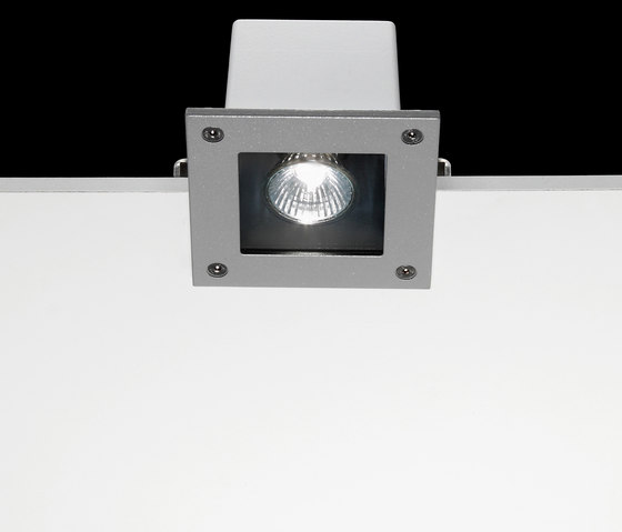 Ara / 125x125 mm - Transparent Glass - Adjustable Optic | Outdoor ceiling lights | Ares