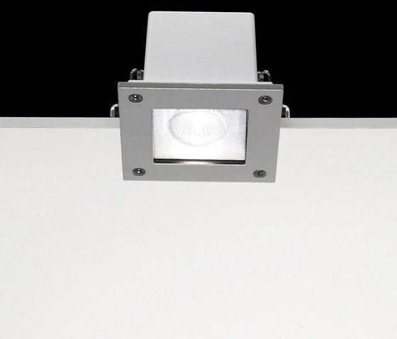 Ara / 125x125 mm - Sandblasted Glass - Adjustable Optic | Outdoor ceiling lights | Ares