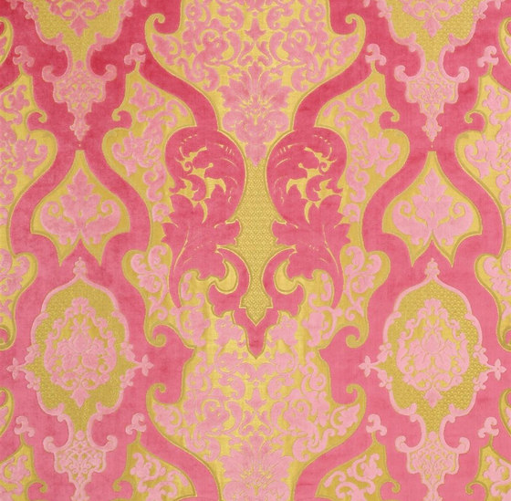 Racine Fabrics | Cabriole - Camellia | Tissus de décoration | Designers Guild