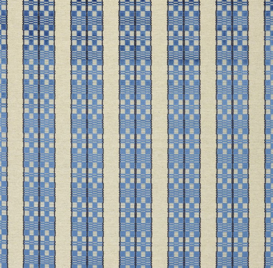 Alberesque Fabrics | Septima - Azure | Tissus de décoration | Designers Guild