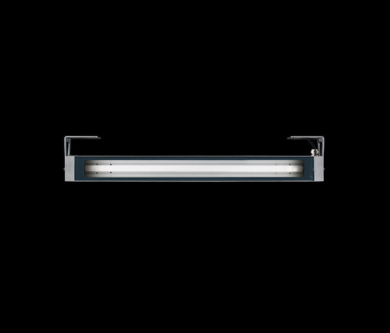 Arcadia 640 / Con Staffe L 80mm - Vetro Trasparente - Orientabile | Lampade outdoor parete | Ares