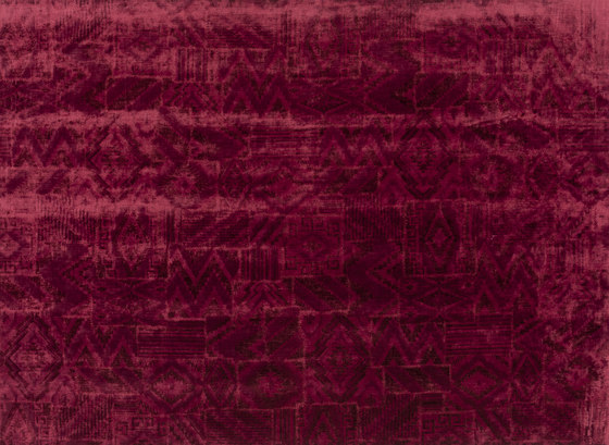 Signature Ashdown Manor Fabrics | Chastleton Velvet - Lacquer | Tissus de décoration | Designers Guild