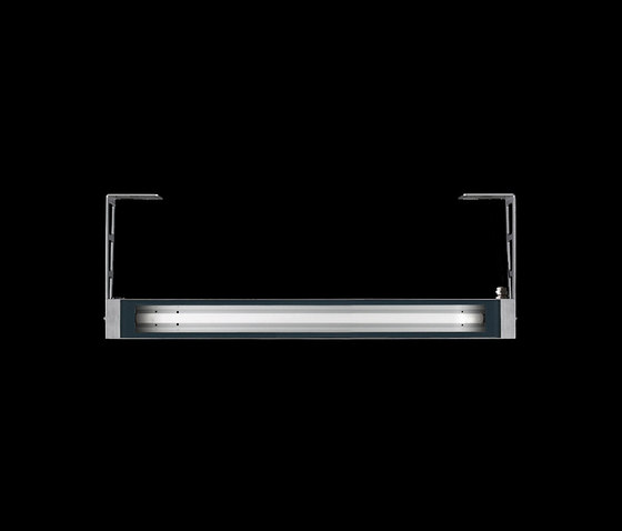 Arcadia 640 / Con Staffe L 200mm - Vetro Trasparente - Orientabile | Lampade outdoor parete | Ares