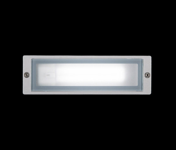 Camillla / L 230 mm - Sandblasted Glass | Outdoor wall lights | Ares