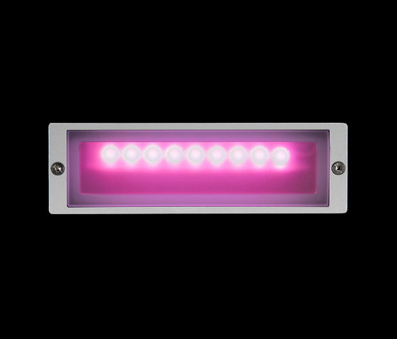 Camilla RGB Low Power LED / L 230 mm - Asymmetric/Symmetric Emission - Adjustable Optic | Outdoor wall lights | Ares