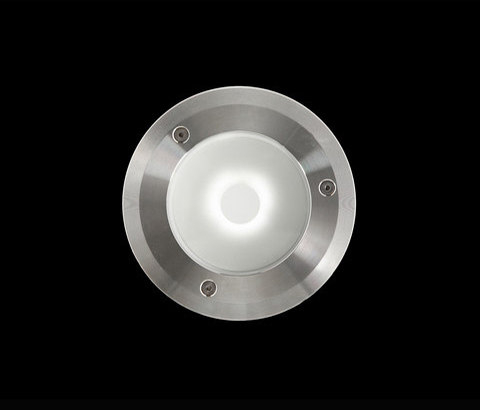 Chiara Mid-Power LED / Stainless Steel Frame - Sandblasted Glass - Direct 230V | Outdoor wall lights | Ares