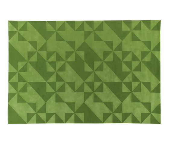 Fold CC2 green | Formatteppiche | Amini