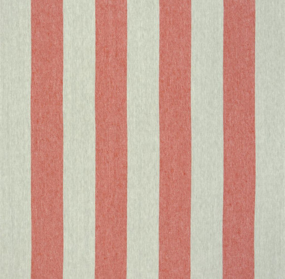 Brera Rigato Stripe Fabrics | Brera Largo - Pimento | Dekorstoffe | Designers Guild
