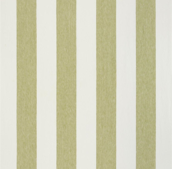 Brera Rigato Stripe Fabrics | Brera Largo - Pistachio | Tejidos decorativos | Designers Guild