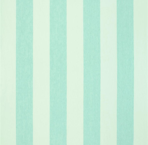Brera Rigato Stripe Fabrics | Brera Largo - Azure | Tissus de décoration | Designers Guild