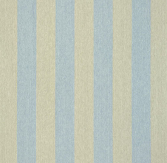 Brera Rigato Stripe Fabrics | Brera Largo - Lapis | Tessuti decorative | Designers Guild