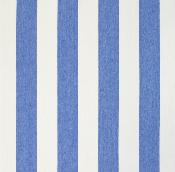 Brera Rigato Stripe Fabrics | Brera Largo - Cobalt | Dekorstoffe | Designers Guild