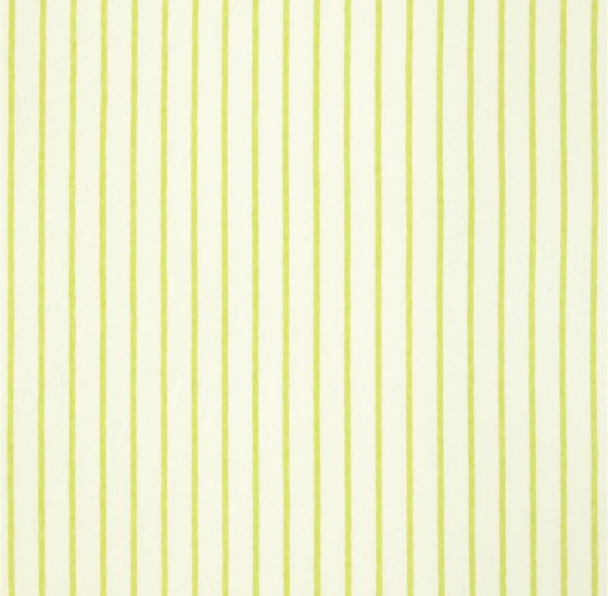 Brera Rigato Stripe Fabrics | Brera Fino - Lime | Tessuti decorative | Designers Guild